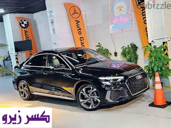 Audi A3 Sline 2022 ضمان الوكيل زيرووو