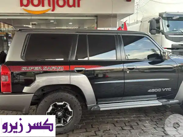 حصرياً! نيسان باترول سوبر سفاري 2022 أسود | مالك...