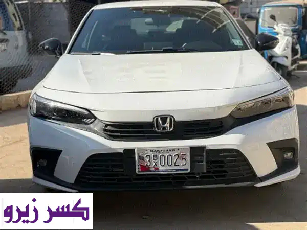 امتلك حلمك: هوندا سيفيك 2022 فل كامل أبيض - بحالة...