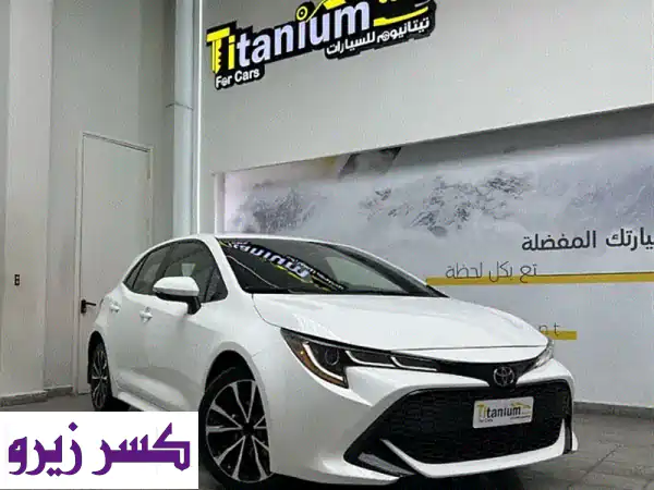امتلك تويوتا كورولا SE 2022 هاتشباك: ضمان 3 سنوات، باقة...
