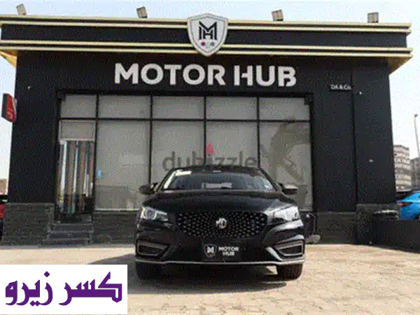 لا تفوتها! MG 6 2022 أعلى فئة - أسود ملكي بفرش أحمر فخم | صيانة توكيل ورخصة سنة