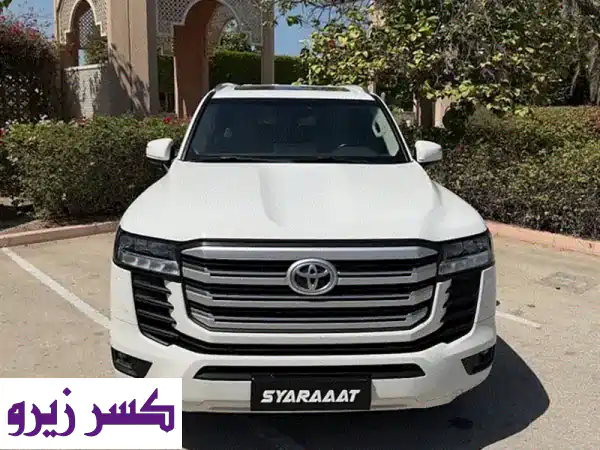 فرصة ذهبية: لاندكروزر GXR توين تيربو 2022 (أبيض) - عداد 92...