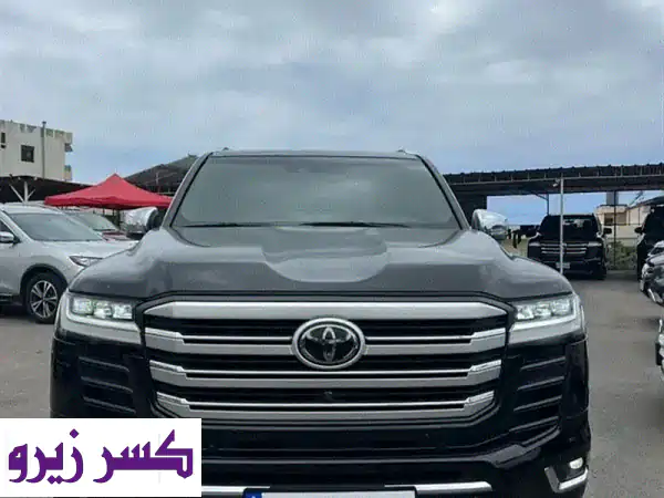 تويوتا لاندكروزر 2022 أسود: 25 ألف كم | دهان أصلي |...