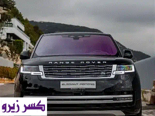 امتلك الفخامة المطلقة: لاند روفر فوج HSE P530 2022 أسود - مصدر شركة وبحالة الوكالة!
