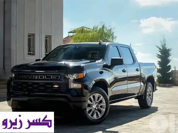 للبيع في بيروت: شيفروليه سيلفرادو 2022 C1500 مخصصة - أسود،...