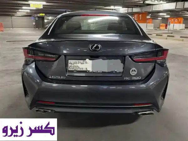 لكزس RC 300 موديل 2022 بحالة الوكالة - 9,000 كم | فل أوبشن، صبغ وكالة