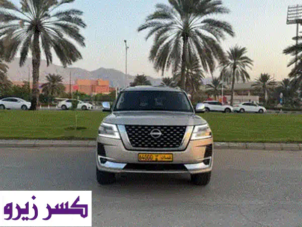 فرصة لا تعوض: نيسان باترول 2022 V8 تيتانيوم | وكالة عمان، تحت الضمان | لون بيج مميز