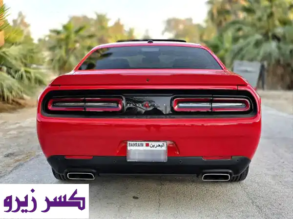 دودج تشالنجر 2022 RT Plus V8 أحمر للبيع: وكالة البحرين، 5000 كم فقط، فل كامل، بحالة كالجديدة!