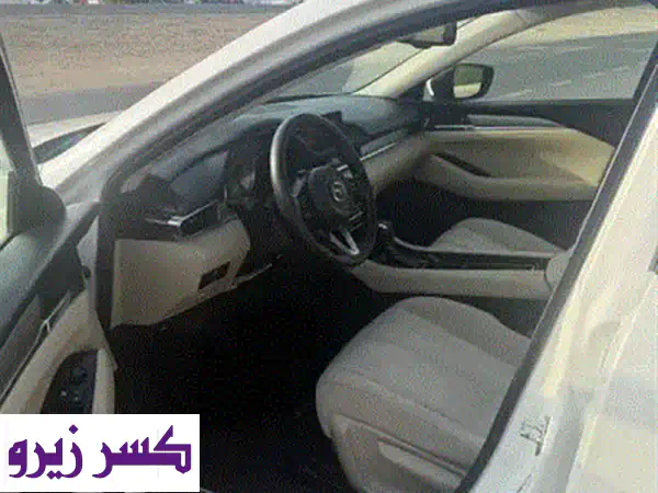 فرصة استثنائية: مازدا 6 موديل 2022 بيضاء | صيانة وكالة كاملة | تمويل متاح