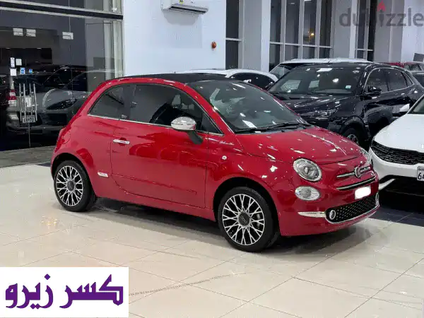 فيات 500 دولتشي فيتا 2022 حمراء فل أوبشن - كالجديدة...