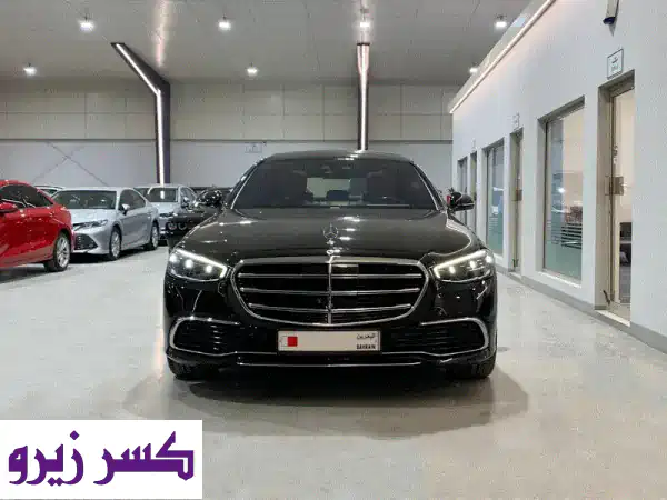 مرسيدس S450 موديل 2022 - فخامة سوداء وأداء استثنائي | تمويل وأقساط مريحة