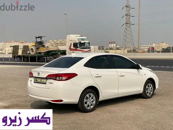تويوتا يارس 2022 بيضاء | مالك واحد | حالة ممتازة | أقساط بنكية ميسرة
