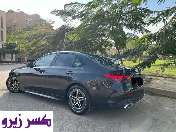 مرسيدس C200 AMG 2022 رمادي فبريقة | وارد ألمانيا 25 ألف كم...