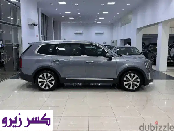 فرصة ذهبية: كيا تيلورايد GT-Line 2022 رمادي – الرفاهية والأمان تحت الضمان!