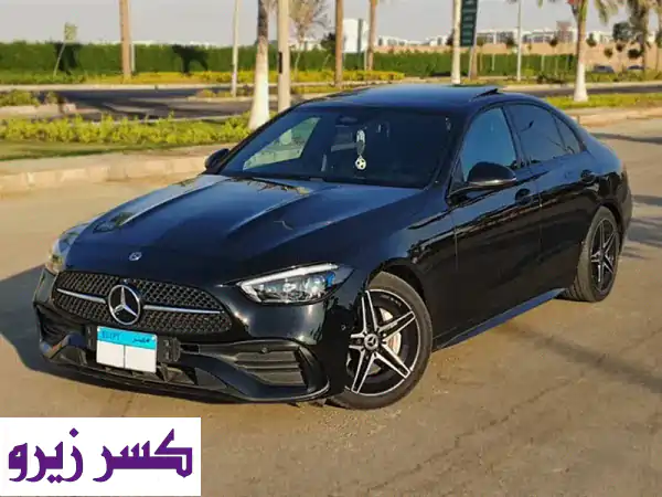 مرسيدس C200 AMG 2022 (أسود) بحالة الزيرو: أفضل سعر...