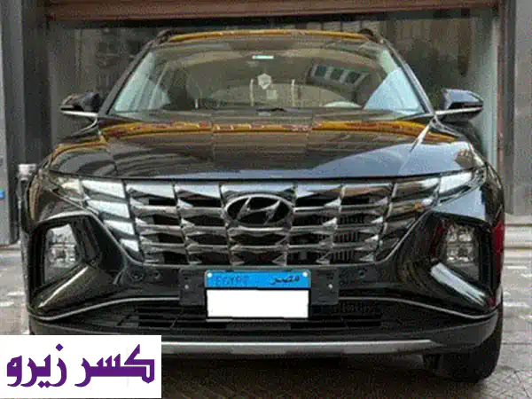 هيونداي توسان 2022 رمادي: الفئة الخامسة (الأعلى) - مالك أول، صيانات توكيل منتظمة، ترخيص سنة!