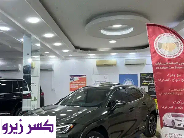 لكزس UX250h 2022 هايبرد: الفخامة العصرية بلون عشبي...