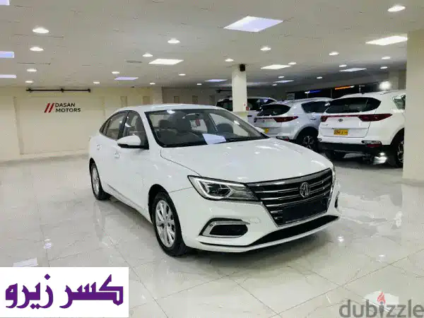 MG MG5 أبيض 2022 | فخامة عُمانية بحالة الوكالة | تقسيط مريح...