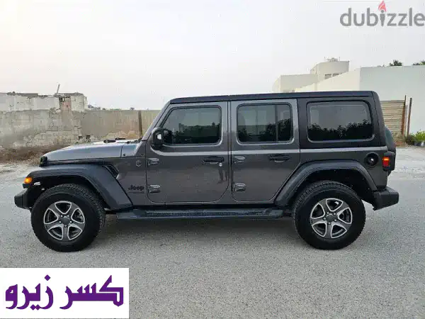 جيب رانجلر 2022 Unlimited (رمادي) | بحالة الوكالة وتحت الضمان 2027 | خالية من الحوادث | فرصة استثنائية!