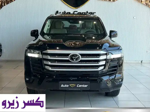 تويوتا لاندكروزر GXR توين تيربو 2022 أسود - وكالة...