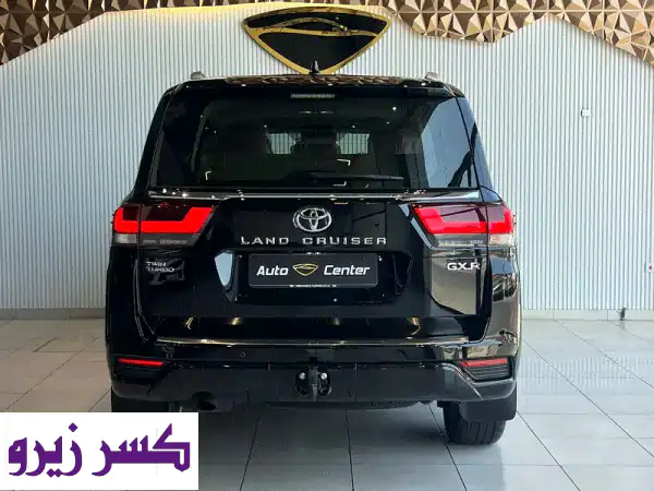 تويوتا لاندكروزر GXR توين تيربو 2022 أسود - وكالة البحرين، ضمان، فول أوبشن