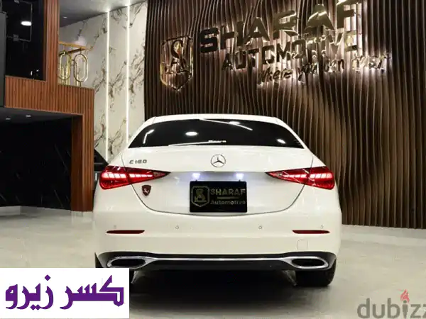مرسيدس C180 2022 بيضاء | اكتشف الفخامة والأداء الأنيق...