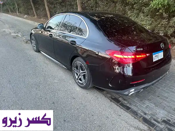 مرسيدس بنز C180 AMG 2022 سوداء: فخامة الأداء الرياضي!...