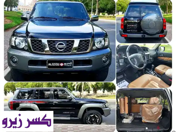 فرصة نيسان باترول سفاري 2022 أسود: بحالة الوكالة، 68...