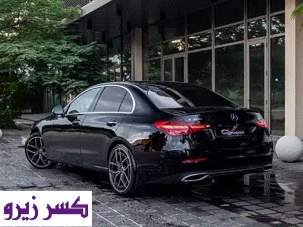 مرسيدس C300 2022 الفاخرة | 30 ألف كم فقط | أسود ملكي |...