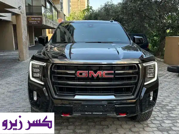 جي إم سي يوكون AT4 6.2L 2022 سوداء - فخامة و قوة بانتظارك!