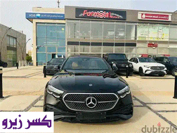مرسيدس بنز E200 AMG 2022 - جوهرة حمراء بلمسة رياضية! (9000 كم فقط!)