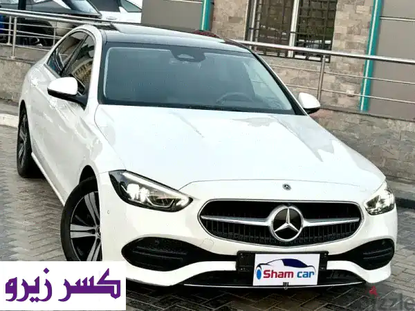 مرسيدس C180 Avantgarde 2022 - سقف بانورامي، كسر زيرو،...