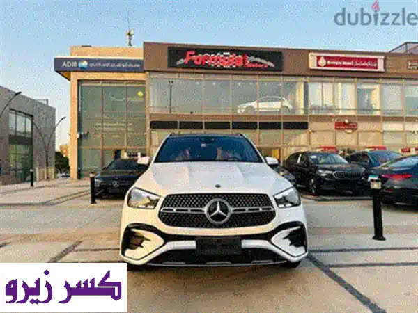 مرسيدس GLE 450 2022 ✨  أسود لامع، فرش أبيض فاخر - حالة ممتازة! (للبيع من المالك)