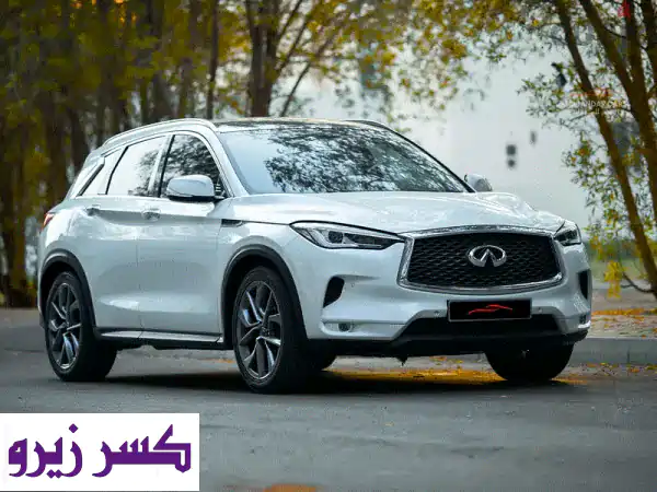 Infiniti QX50 2022 بيضاء - بحالة ممتازة، سعر مغرٍ! (59,034 كم)
