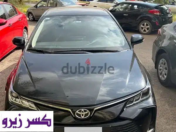 تويوتا كورولا 2022 بحالة ممتازة -  صيانة توكيل كاملة...