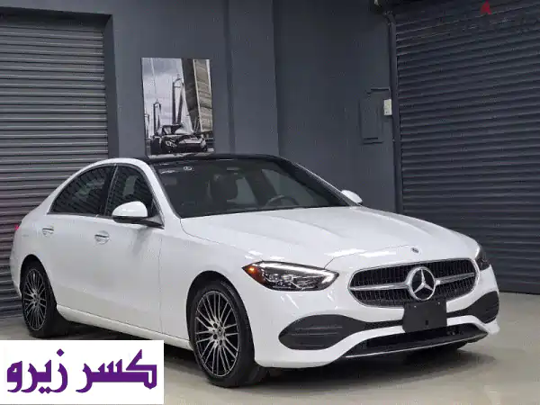 مرسيدس بنز C 300 2022 بيضاء ✨  - كالجديدة! بدون حوادث...