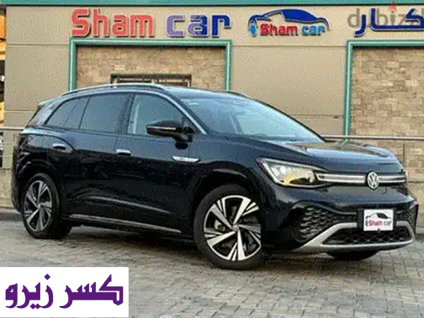 فولكس واجن ID.6 كروس 2022 ذهبية -  VIP! كاميرا 360 درجة، بانوراما، فابريكا بالكامل!