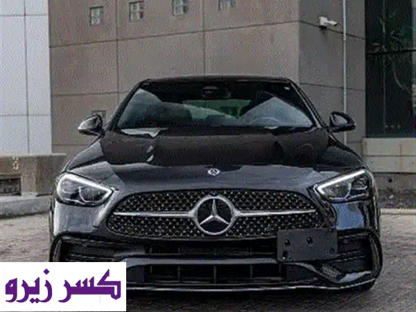 مرسيدس بنز C-Class 2022 - AMG باقة رياضية! (رمادي مات، 23,000 كم فقط)