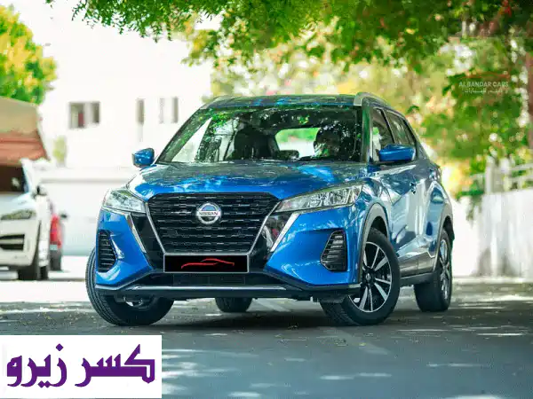 نيسان كيكس 2022 أزرق - بحالة ممتازة، صيانة الوكالة،...