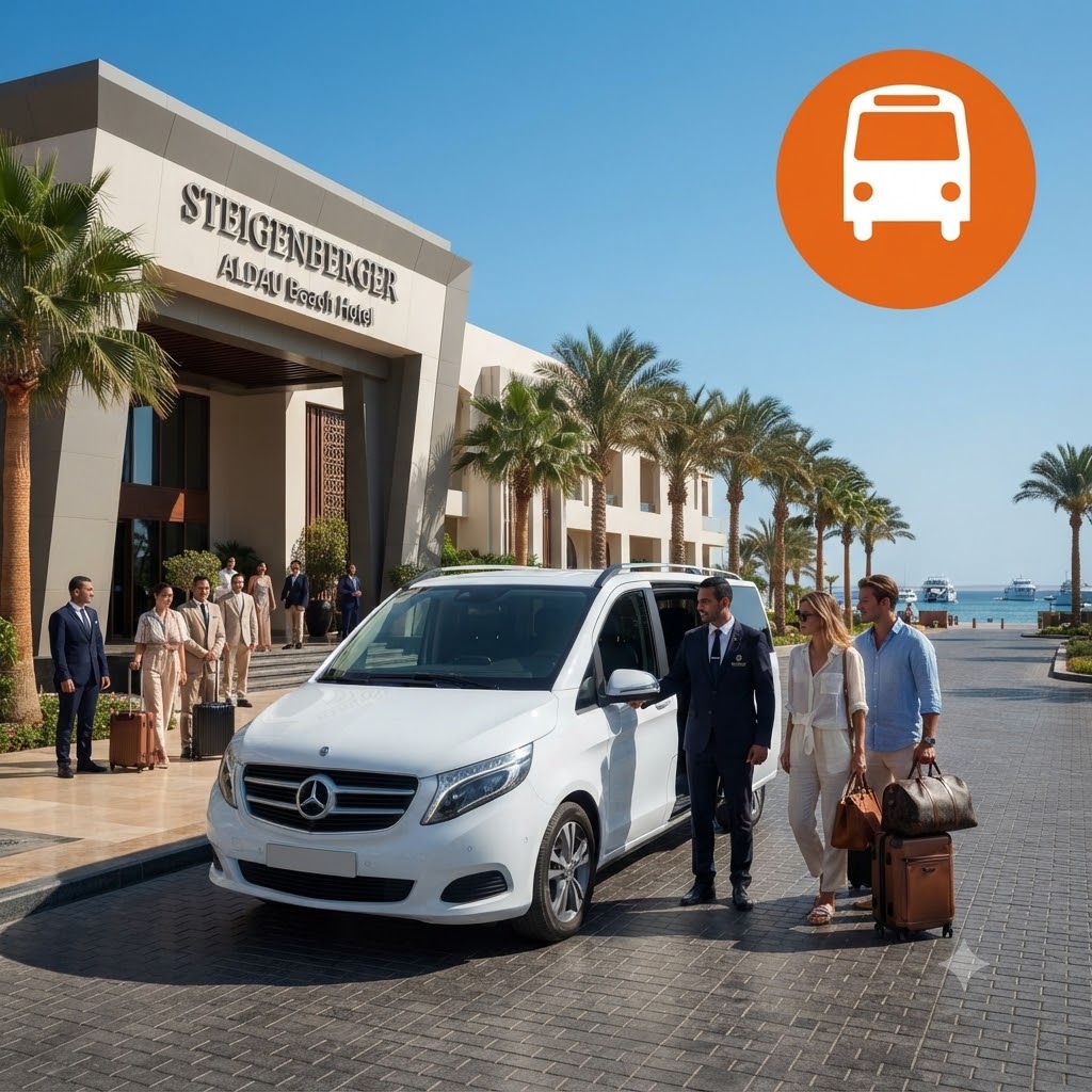 Mercedes Chauffeur Service Egypt | Mercedes V250 Luxury Transfer to Marassi