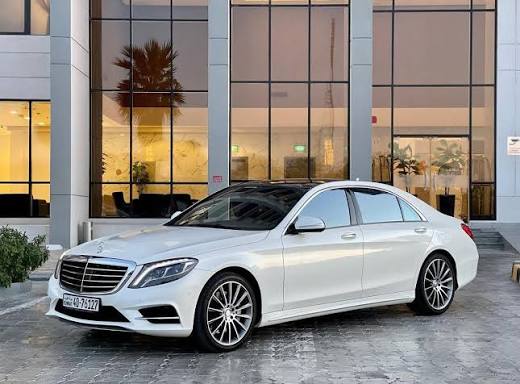 Mercedes Chauffeur Service Egypt | Mercedes S500 VIP Rental with Professional Driver