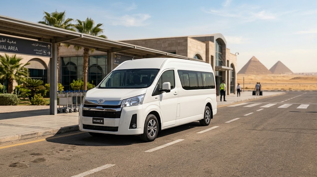 Toyota Hiace 13 Seater Rental with Driver to Sphinx Airport | Group Airport Transfer