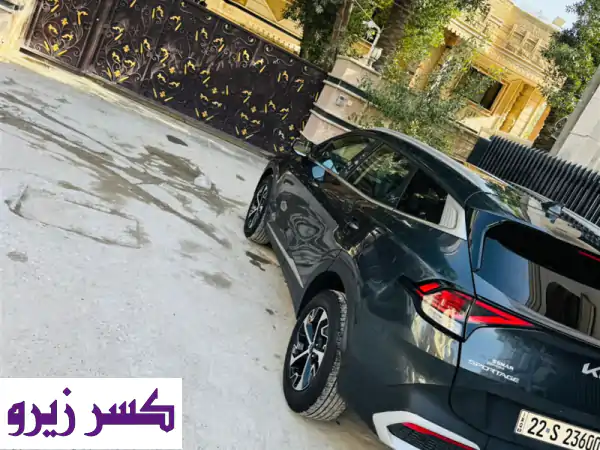 السلام عليكم كيا سبورتج لون رصاصي وارد امريكي موديل ⁦2025⁩رقم اربيل سياره كلين كفاله شواصي الغ