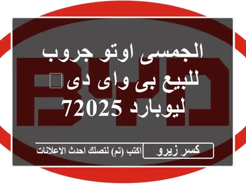 الجمسى اوتو جروب للبيع بى واى دى‬ ليوبارد 72025