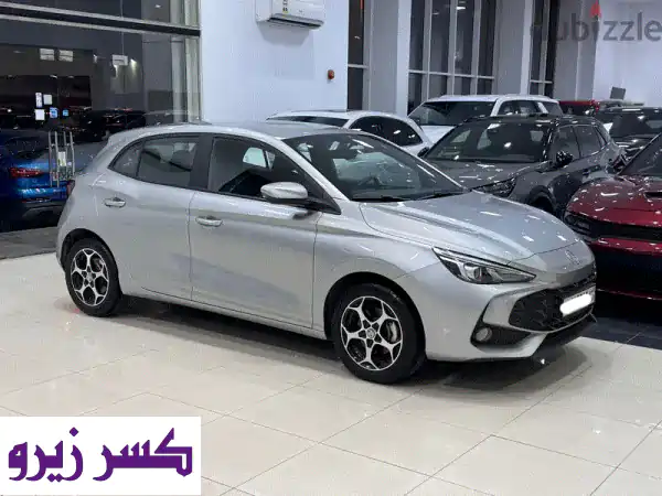 فرصة ذهبية: MG MG3 2025 فضي | 17 ألف كم فقط | نص فل | تحت الضمان...