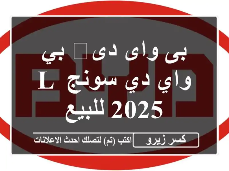 بى واى دى‬ بي واي دي سونج L 2025 للبيع