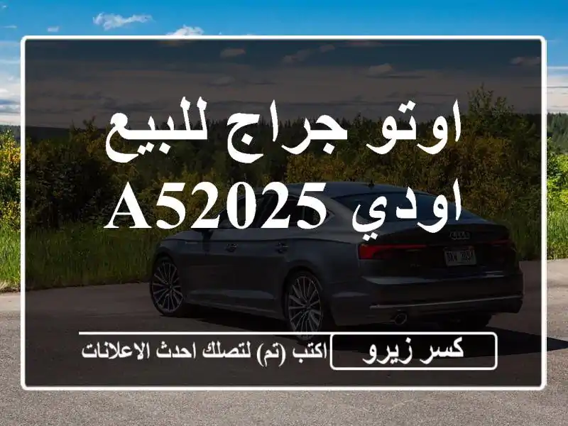 اوتو جراج للبيع اودي A52025