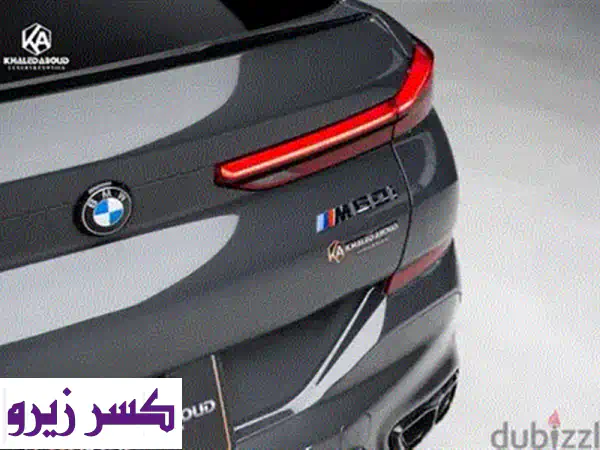 امتلك أيقونة: بي إم دبليو X6 M60i 2025 | جديدة بـ 400 كم فقط! ✨ Dravit Gray V8 الأداء والفخامة