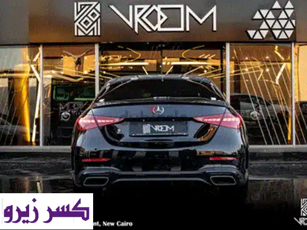 مرسيدس C200 2026 AMG (أسود/أحمر) | تقسيط ميسر 30% | بدون مصاريف أو تأمين! 01156664445