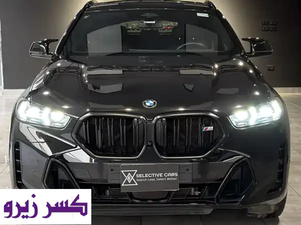 BMW X6 M60i 2025 M Sport | كالجديدة 13 ألف كم | صيانة مجانية...